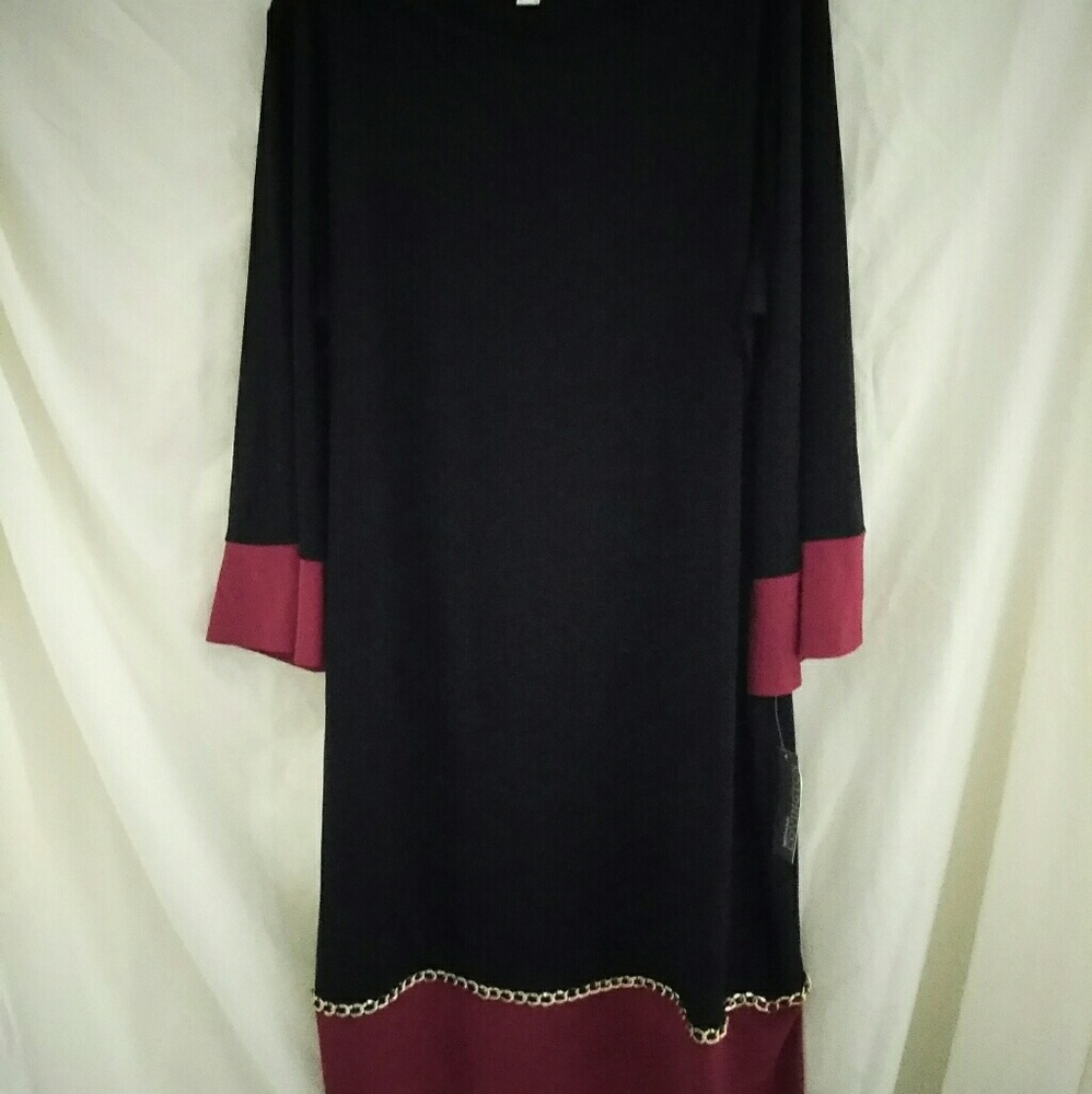 Covington Woman Plus Size 2x Chain Dress